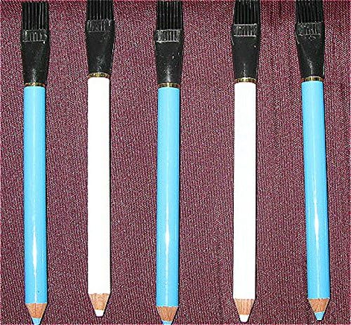 Dressmakers Pencil/Tailors Chalk Pencil - With Brush For Easy Erasing