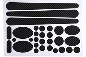FAFEIMS Bike Chainstay Frame Decal Sticker Bicycle Sticker Protector Bike Frame Patch Kit (Carbon)