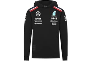Mercedes AMG Petronas Sweat à Capuche de l'équipe F1 2024 pour Enfants
