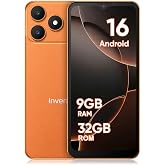 invens Note 15P Free Mobile 4G, Android 16 Go Smartphone, 6.52" HD+ | Dual SIM mobile with removable 3500mAh battery, 16MP+5M