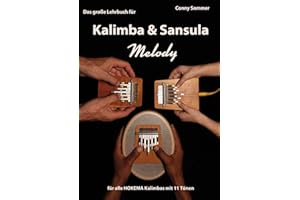 HOKEMA El gran libro de enseñanza para Kalimba & Sansula Melody