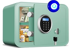 AltiKeep Security Safe with LCD Screen Sensor Light,30L Digital Combination Home Safe Box with Fireproof Document Bag, Secure Cash, Jewelry, Money Storage Box For Home, Office, Hotel, 30 x 35 x 25cm