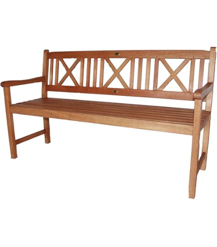 HTI Living Gartenbank Mit Rosenbogen - Romantische Metallbank Schwarz