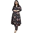 GRECIILOOKS Women's Cotton Blend Kurta Set | Kurta Set | Kurti Set For Women | Festive Kurta Set For Women | Regular Fit Kurta Set For Women