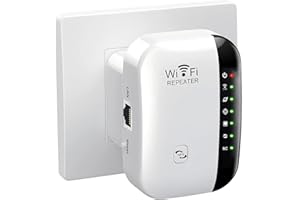 HMIFJUM WiFi Extender Booster,WiFi Signal Booster Range Extender,Internet Coverage Up to 3000 Sq.Ft, Wireless Internet Repeater, Long Range Amplifier with Ethernet Port (Upgraded)