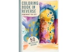 Coloring Book In Reverse: For Adults, Experience the Beauty of Global Cultures And Bring Color To Life By Adding the Finishing Touches (Draw What You See!)