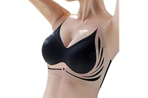 GENERIC Damen Ohne Bügel Push Up Super Gather BH Wireless Seamless Sport Bügelloser Stütz BH Lifting Anti-Sagging Wireless Adjustable Keine Schlaffen Brüste Comfit BHS Nahtlos Unsichtbar BH