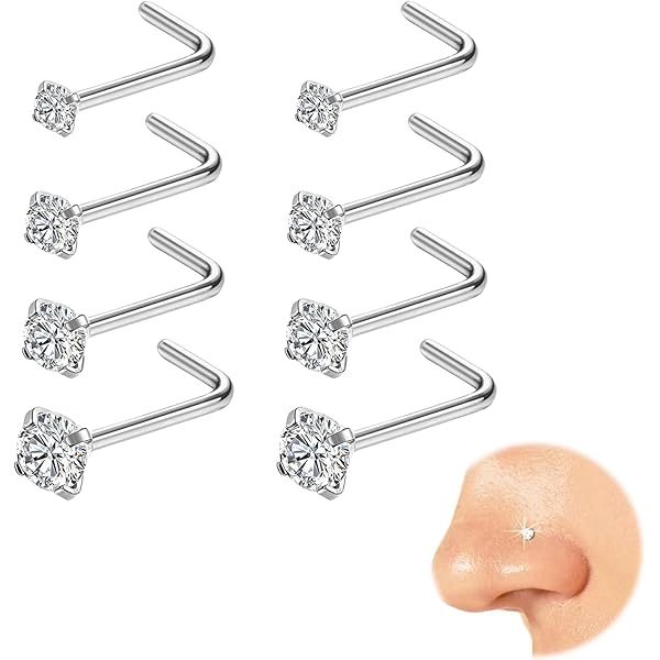 Unterstützung 1-teilig Chirurgischer Stahl Zirkon Blume sexy Piercing-Schmuck Da