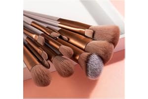 ZBJBinCH Face Powder Brush Plastic Handle Cosmetic Brushes Kit Multifunctional Beauty Tool Set for Professional Makeup Artist