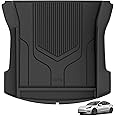 3W Car Boot Liner Custom Fit Tesla Model 3 2017-2023,TPE Trunk Mat Protector for Dog Pet,All Weater Waterproof Non-slip,UKCA Quality Certification,Car Accessories,Black