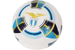MONDO Toys - Pallone da Calcio Cucito S.S. LAZIO - Prodotto Ufficiale - misura 5-300 g - colore Bianco Celeste - 23059