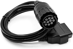 Goliton OBD2 - Cavo diagnostico 10 pin di ricambio per BMW ICOM D Modulo OBD Cavo 10 pin compatibile con BMW Moto Diagnostica Strumenti per cavi di lavoro con BMW ICOM o BMW ICOM A2 A3