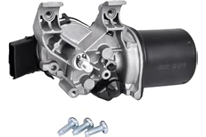 Dixhills Moteur d'essuie-glace avant compatible avec Clio III BR0/1 CR0/1 2005-2014 Grandtour 2008 - Van SB_ SR_ 2005 - Remplacement pour 7701061590 53567502 8200268931 579738