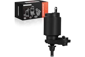 Frankberg Pompa acqua tergicristalli Pompa acqua lavaggio Pulizia vetri 2-Poli Anteriore Compatibile con 169 147 937 Punto 176 Punto 188 Replace# 90226561