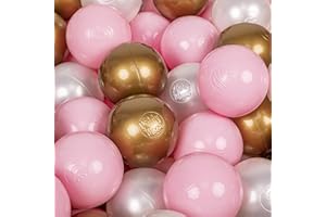 KiddyMoon Bolas Colores para Piscina Plástico Niños Infantil ∅ 7Cm Fabricado UE