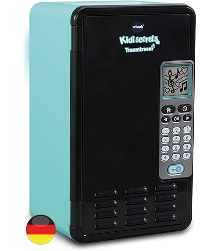 VTech - KidiSecrets, Mon Casier MagicLocker Violet et Rose, Coffre-Fort Secret avec Code, Boîte à Trésors à Personnaliser, Enceinte, Jeux, Réveil, Cadeau Enfant de 6 Ans à 12 Ans - Contenu en
