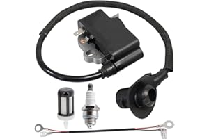 ZAMDOE Bobine d'allumage pour Stihl TS410 TS420 TS410-Z TS420-Z TS410A TS410AZ TS420A tronçonneuse Remplace pour 4238-400-1301 4238 400 1307, 42384001301, 42384001307, avec Fil