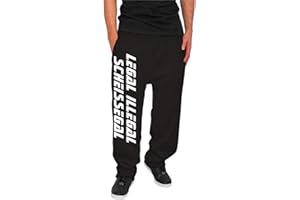 Spaß Kostet Männer und Herren Jogginghose Trainingshose Legal Illegal Scheissegal Größe S - 10XL