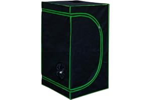 Kingpower Namiot do uprawy roślin, namiot do hodowli, szklarnia, pudełko do uprawy roślin, warzyw, ziół, szafka, do uprawy roślin, małe pomidory, zielony (Hydro Green), wymiary: 60 x 60 x 120 cm (03)