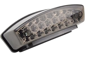 GOOFIT LED Motorcycle Rear Brake Light Lamp Tail Signal Light Stop Indicator Bulb Replacement For Scooter Bike ATV