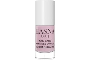 HASNA COSMETICS HASNA PARIS - Soin des ongles réparateur - Renforce et répare vos ongles - Enrichi à l'huile d'Argan- Facile à appliqué - 6ml (SERUM KERATINE)