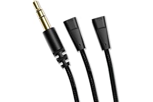 OKULI Ersatz-Audiokabel Draht Kompatibel mit Sennheiser IE8, IE80 Kopfhörer Ohrhörer