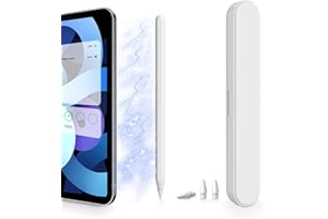 HUOBAO iPad Pencil 2. generacji z magnetycznym ładowaniem bezprzewodowym, taki sam jak Apple Pencil 2. generacji, rysik do iPada Pro 12,9 cala 6/5/4/3, iPad Pro 11 cali 4/3/2/1, iPad Air 5/4, iPad Mini 6,