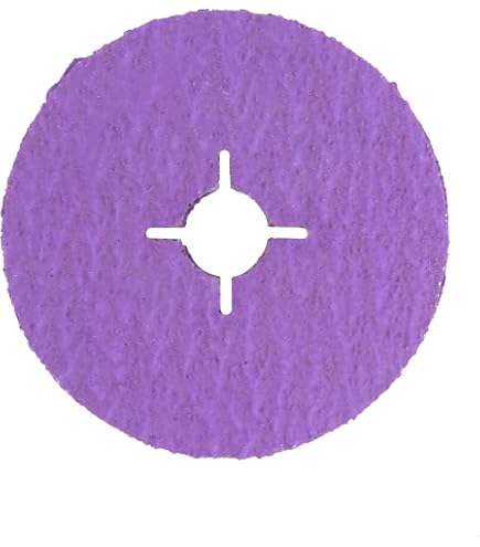 3M Cubitron Disque Fibre II 982C 125 Mm X 22 Mm Grain 80 - Disque Abrasif Haute Performance