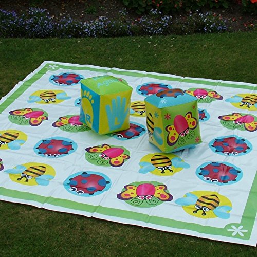 Animal Twisting Garden Game (Outdoor play mat with inflatable Dice) Animal Twisting Garden Game (Outdoor play mat with inflatable Dice)
