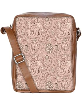 Snoogg , Damen Umhängetasche mehrfarbig multi