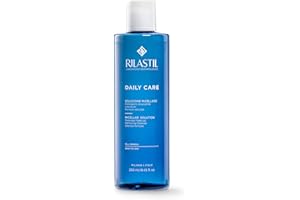 ‎RILASTIL Rilastil Daily Care Beruhigende Mizellen-Reinigungslösung, Reinigung Für Gesicht und Augen Ohne Abwaschen, Für Empfindliche und Reizbare Haut, 250 ml