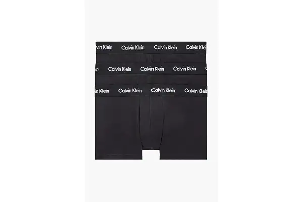 Calvin Klein Calzoncillos bóxer Hombre Pack de 3 Low Rise Trunks Ropa Interior