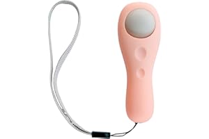Belffy Clicker da addestramento per Cani e Gatti, con Cinturino da Polso Leggero, Design Unico, Efficace Strumento di addestramento per Gatti o Cuccioli (Rosa)