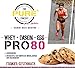 Produktbild PURE PRO 80 cookies Whey + Casein + Ei 500 Gramm Beutel