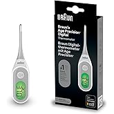 Braun Age Precision Digital Thermometer | Multiple Site Use | Oral, Rectal or Axillary | Suitable for Babies and Toddlers | N