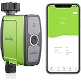 Rain Point Bewässerungscomputer, Bewässerungsuhr mit Bluetooth und App Steuerung, Automatische/Manuell Wasser Zeitschaltuhr f