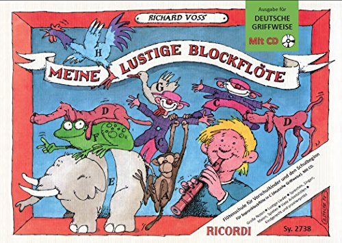 Preisvergleich Produktbild Meine lustige Blockflöte Band 1 (deutsche Griffw.)