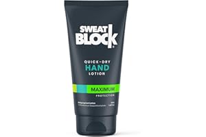 SweatBlock Antiperspirant Hand Lotion for Sweaty Palms 1.69 fl oz Travel Size Quick-Dry Hyperhidrosis Treatment for Men and Women Non-Irritating Dermatologist Tested Formula for Daily Confidence