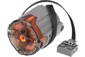 HOTUT XL-Motor, Elektrischer Motor für TechnologieSerie, Power Function Zubehör Kompatibel mit TechnikZug, für Technik Ferngesteuertes Elektro Baustein Modellserien