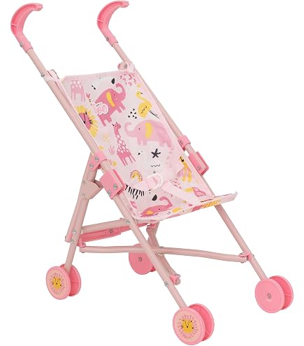Generisch Poussette De Poupée Pliable – Jouet Éducatif 55x12x9 Cm, Jeu De Rôle, Activités Maison, Créatif Pour Filles, Dès 3 Ans
