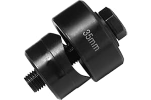 PHMNZIP Perforatrice en Métal Diamètre 35 mm Hexagonale Emporte-Pièce pour Évier Inox Ouvre-Trous Perforateur de Trous en Tôle de Acier pour évier, Plaque en Acier, Inoxydable, Métal