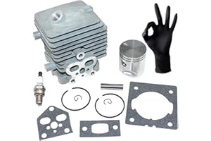 ICOOYO Kit piston cylindre pour Stihl BG56 BG56C SH56 SH56C BG86 BG86C BR200 SH86 SH86C SR200,4241 020 1203,4241 020 1204