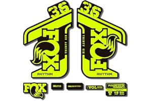 STAR SAM Adesivi compatibili con forcella bici Fox 36 Rhythm 2021