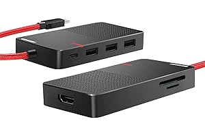 Adapter USB C Hub , ANNNWZZD 7 w 1 USB C Adapter z 3 portem USB 3.0, 100W PD