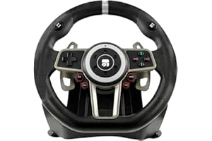 XTREME VIDEOGAMES Volante Cambio Pedaliera 6 in 1 Racing Wheel Suzuka 900° 90427 - Classics - PlayStation 4
