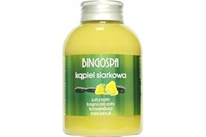 Bagno di zolfo, bagni in schiuma, accessori da bagno per calli, cura della pelle, 500 ml BINGOSPA