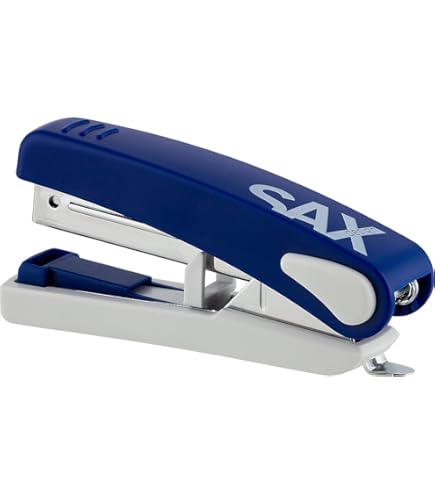 SAX 539 Flachhefter - Bürohefter Für Bis Zu 30 Blatt Mit 10 Jahren Garantie & Platzsparender Heftung