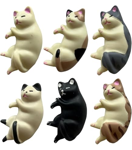 Aimants Frigo Mignons - 12 Pièces Chat Memes - Autocollants Décoratifs Pour Tableau Blanc, Voiture, Bureau - 12
