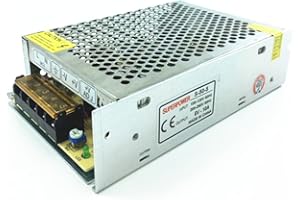 LIANSHI Lian Shi 5V 10A 50w Universal switching power supply voltage regulator transformer short circuit overcurrent protection AC220V to DC5V For industrial automation 3D printer LED light