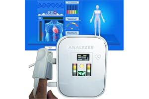 MObyat Set di Analizzatori Magnetici a Risonanza Quantica, Macchina per Test di Diagnosi Corporea Quantistica Touch Multilingue con 53 Rapporti, Analisi 3D Dinamica, Test Sub-Sanitario